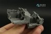 Quinta Studio QD35104 AH-64DI Saraf 3D-Printed & coloured Interior on decal paper (Takom) 1/35